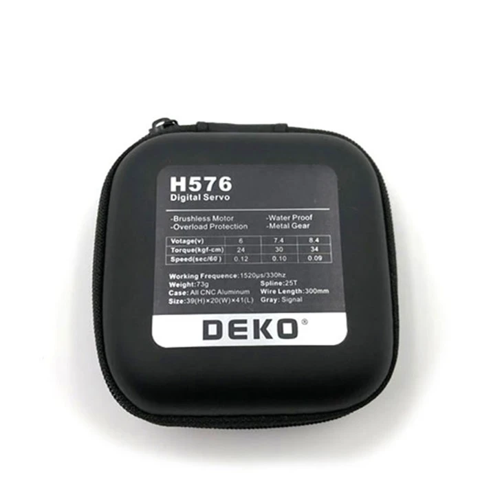 Metal Tooth High Pressure Brushless Servo Motor 30KG